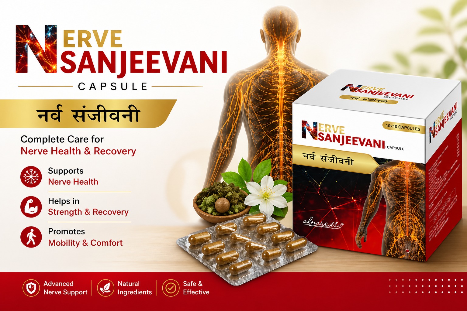 Nerve Sanjeevani Capsule: An Integrative Ayurvedic Approach to Nerve Health